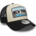 shapka-izvita-traker-cherna-snapbek-a-frame-license-plate-na-new-york-ot-new-era