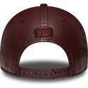 shapka-izvita-kafyav-snapbek-9forty-m-crown-pu-diamante-na-new-york-yankees-mlb-ot-new-era