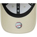shapka-izvita-bezhov-reguliruem-za-deca-rosa-9forty-dino-icon-na-new-york-yankees-mlb-ot-new-era