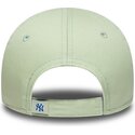 shapka-izvita-zelena-reguliruem-za-deca-9forty-dino-icon-na-new-york-yankees-mlb-ot-new-era