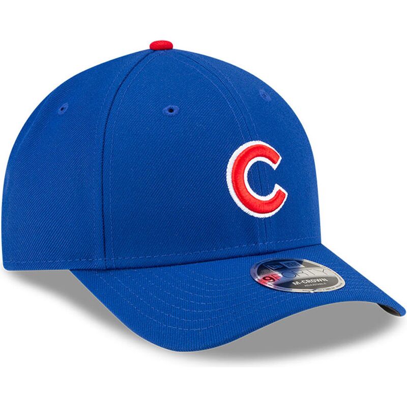 shapka-izvita-sinya-snapbek-9forty-m-crown-player-replica-na-chicago-cubs-mlb-ot-new-era