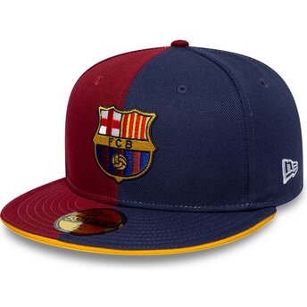 Шапка плоска многоцветен прилепнала 59FIFTY 9FIFTY Poly на FC Barcelona LALIGA от New Era