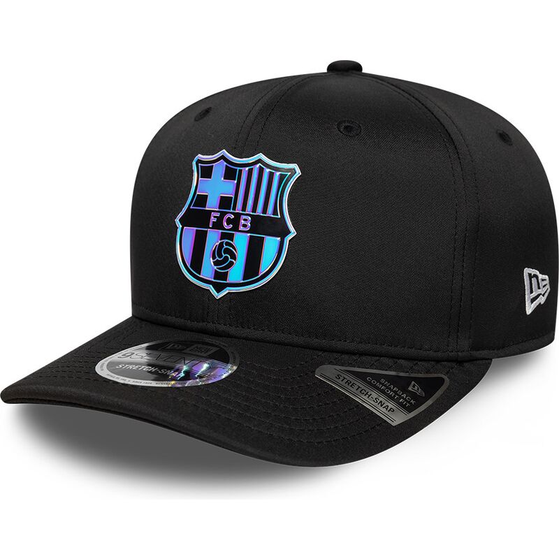 shapka-izvita-cherna-snapbek-multicolor-9seventy-stretch-snap-tpu-na-fc-barcelona-laliga-ot-new-era