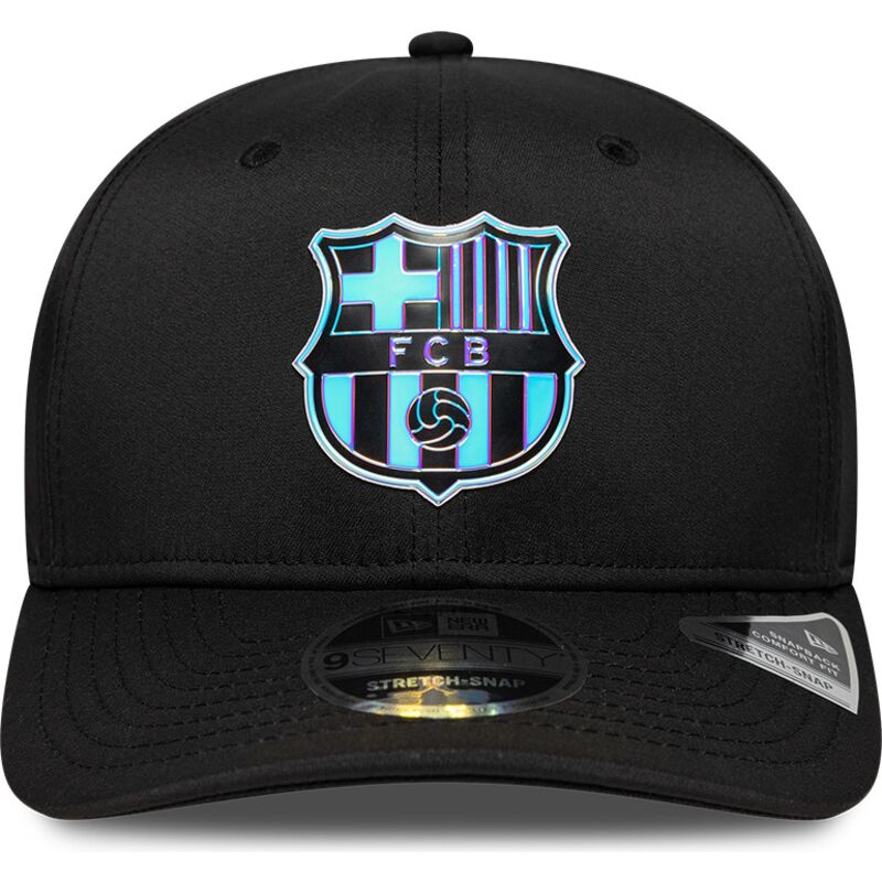 shapka-izvita-cherna-snapbek-multicolor-9seventy-stretch-snap-tpu-na-fc-barcelona-laliga-ot-new-era