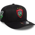 shapka-izvita-cherna-snapbek-9seventy-stretch-snap-lily-na-rugby-club-toulonnais-french-rugby-federation-ffr-ot-new-era