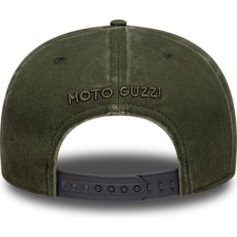 shapka-izvita-zelena-snapbek-9seventy-stretch-snap-moto-guzzi-ot-new-era