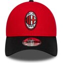 shapka-izvita-chervena-reguliruem-9forty-contrast-na-ac-milan-serie-a-ot-new-era