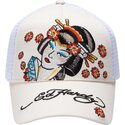 shapka-izvita-traker-bezhov-snapbek-tokyo-geisha-ot-ed-hardy