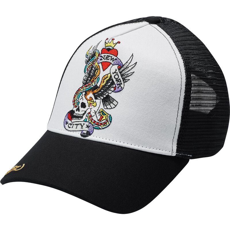shapka-izvita-traker-cherna-snapbek-nyc-ot-ed-hardy