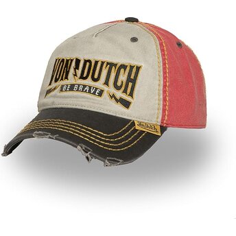 Шапка извита многоцветен регулируем RETRO08 от Von Dutch