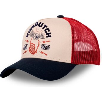 Шапка извита тракер многоцветен снапбек GRA от Von Dutch
