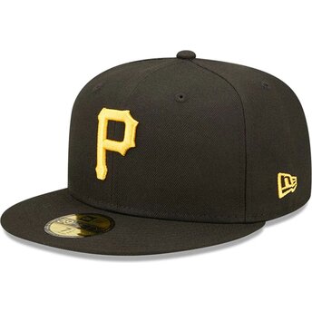 Шапка плоска черна прилепнала 59FIFTY AC Perf на Pittsburgh Pirates MLB от New Era