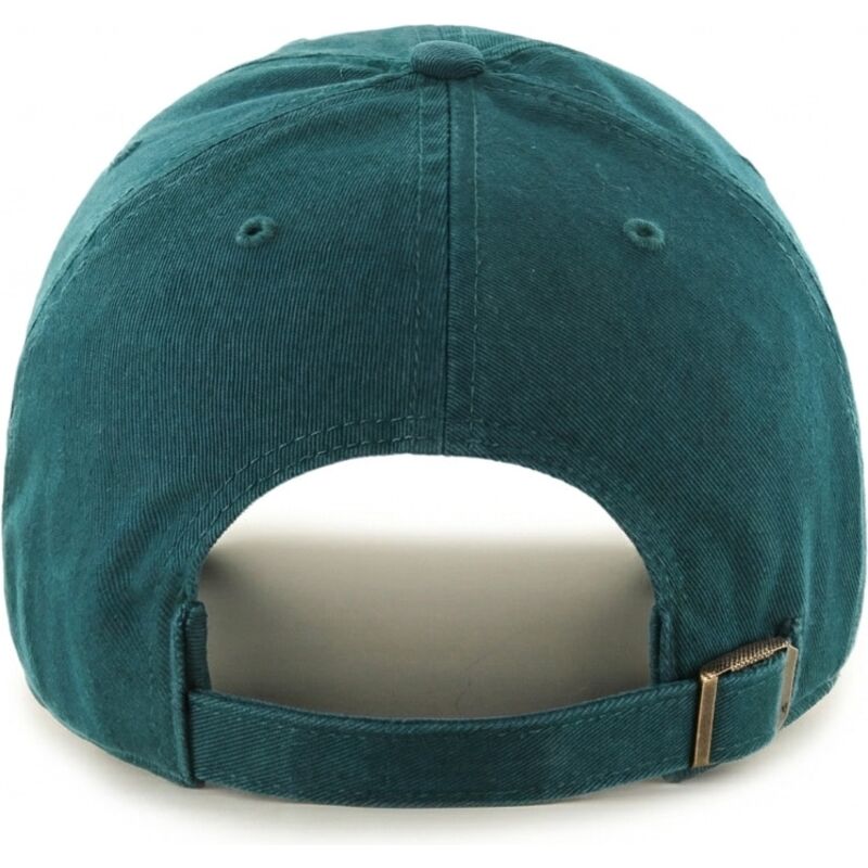 shapka-izvita-zelena-reguliruem-clean-up-no-loop-label-pacific-green-na-new-york-yankees-mlb-ot-47-brand