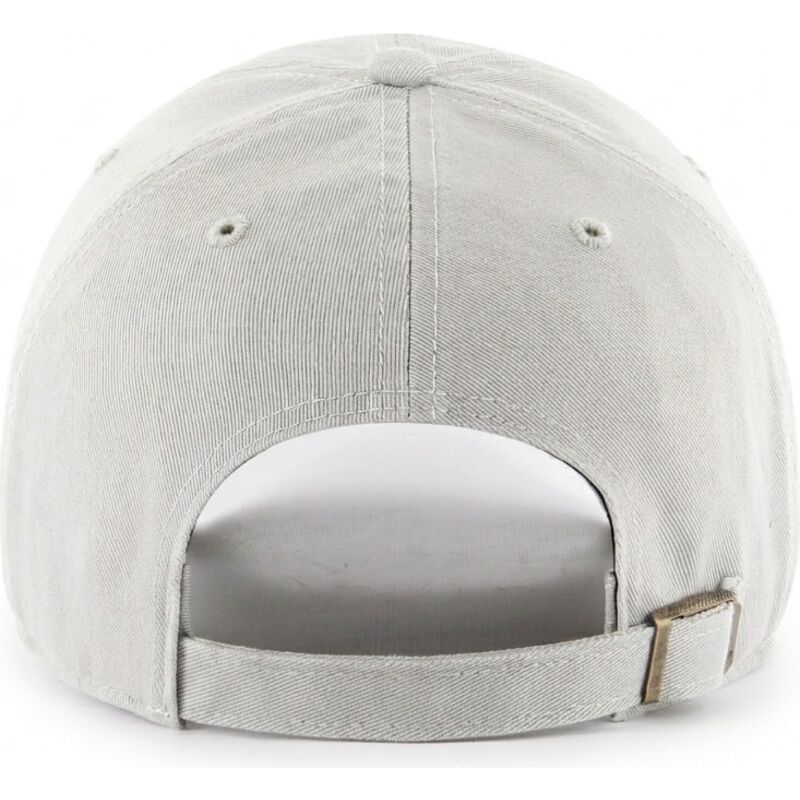 shapka-izvita-siv-reguliruem-clean-up-no-loop-label-na-new-york-yankees-mlb-ot-47-brand