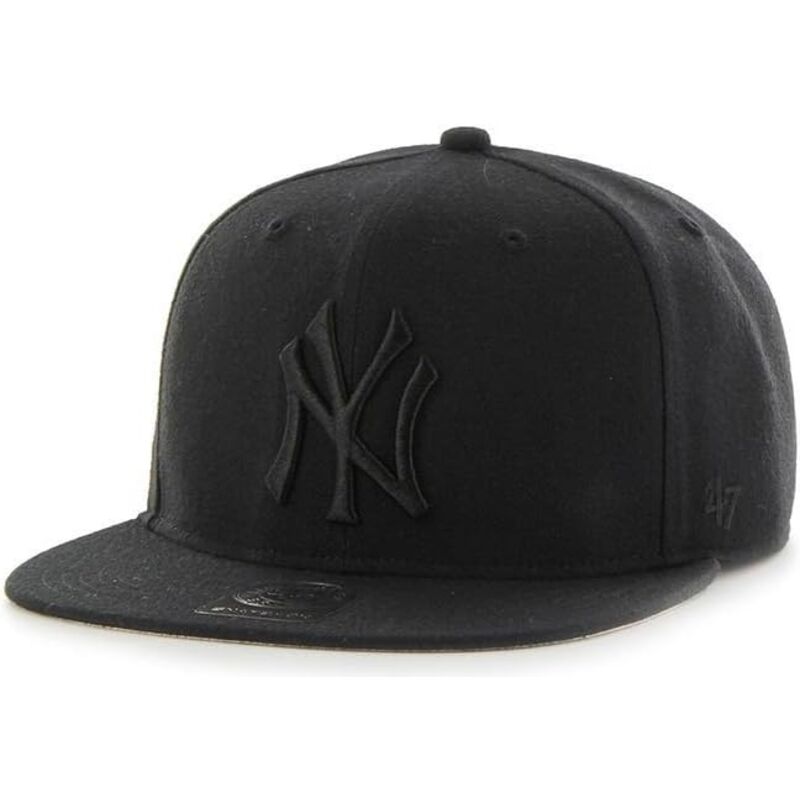 shapka-ploska-cherna-snapbek-captain-no-shot-na-new-york-yankees-mlb-ot-47-brand shapka-ploska-cherna-snapbek-captain-no-shot-na-new-york-yankees-mlb-ot-47-brand