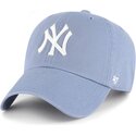 shapka-izvita-sinya-reguliruem-clean-up-vapor-na-new-york-yankees-mlb-ot-47-brand