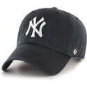 shapka-izvita-cherna-reguliruem-na-new-york-yankees-mlb-ot-47-brand