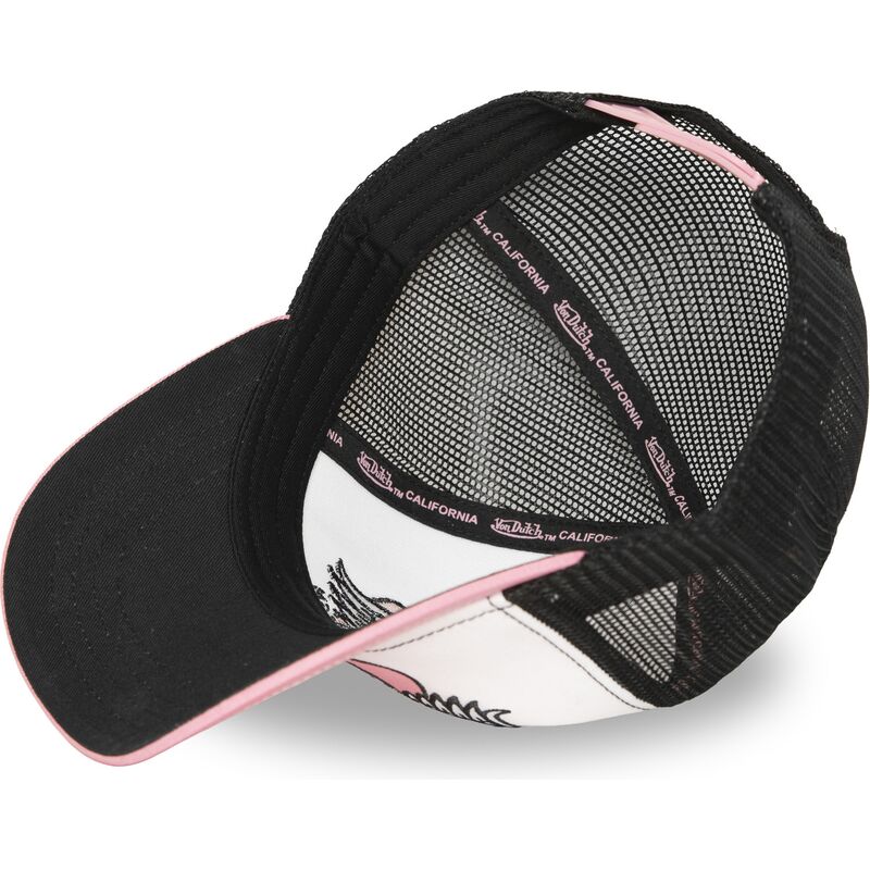 shapka-izvita-traker-roza-snapbek-oeil-ot-von-dutch