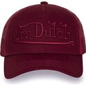 shapka-izvita-traker-chervena-snapbek-emb07-ot-von-dutch