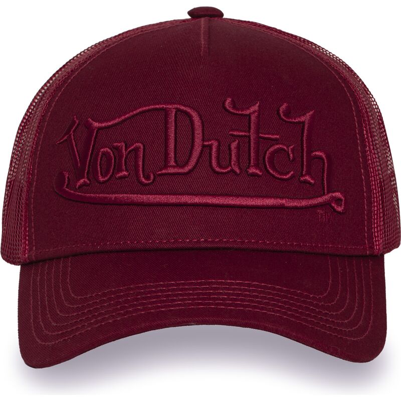 shapka-izvita-traker-chervena-snapbek-emb07-ot-von-dutch