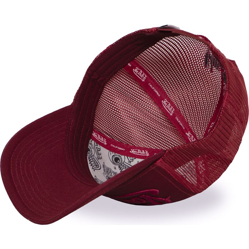 shapka-izvita-traker-chervena-snapbek-emb07-ot-von-dutch