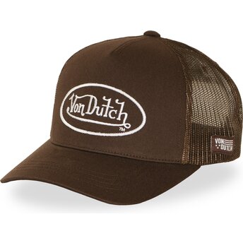 Шапка извита тракер кафяв регулируем LOFB51 от Von Dutch