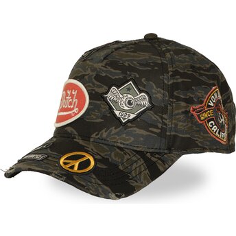 Шапка извита камуфлаж снапбек KAMO02 от Von Dutch
