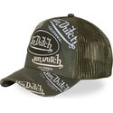 shapka-izvita-traker-zelena-snapbek-cafe14-ot-von-dutch