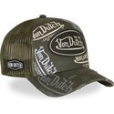 shapka-izvita-traker-zelena-snapbek-cafe14-ot-von-dutch