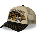 shapka-izvita-traker-bezhov-snapbek-patches19-ot-von-dutch