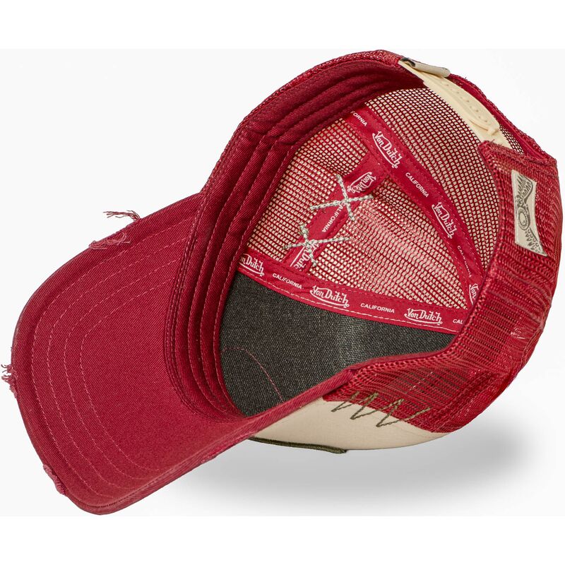 shapka-izvita-traker-chervena-snapbek-used-16-ot-von-dutch