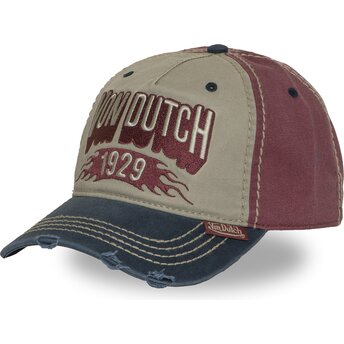 Шапка извита многоцветен регулируем RETRO15 от Von Dutch