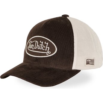 Шапка извита тракер кафяв регулируем LOF B49 от Von Dutch
