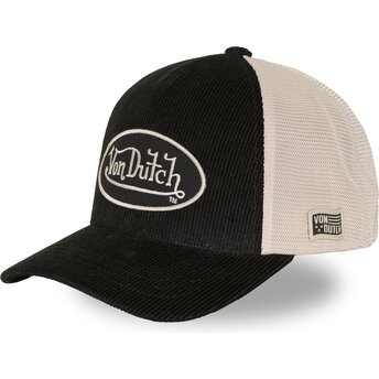 Шапка извита тракер черна регулируем LOF B50 от Von Dutch