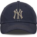 shapka-izvita-tmnosin-reguliruem-fathers-day-club-unstructured-organic-cotton-na-new-york-yankees-mlb-ot-nike