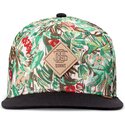 shapka-ploska-zelena-snapbek-woven-jungle-ot-djinns