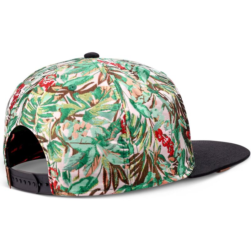 shapka-ploska-zelena-snapbek-woven-jungle-ot-djinns