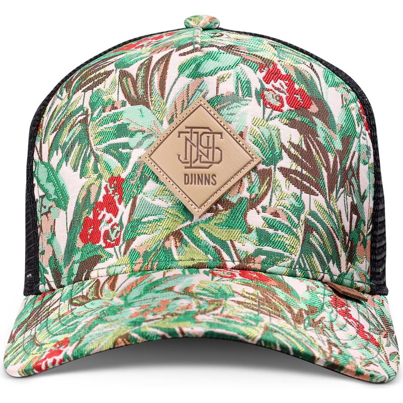 shapka-izvita-traker-zelena-snapbek-hft-woven-jungle-ot-djinns