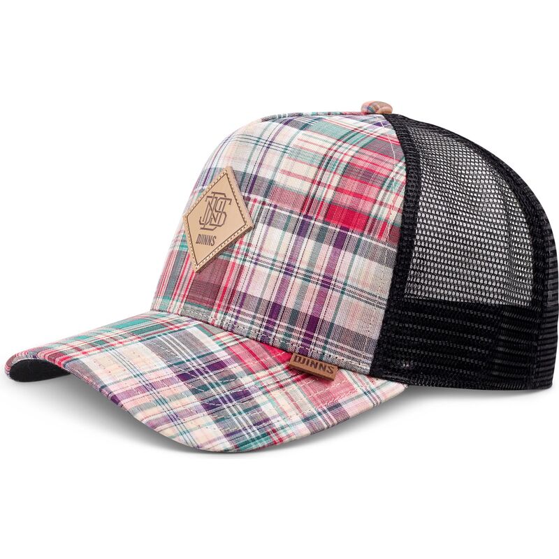shapka-izvita-traker-mnogocveten-snapbek-hft-patch-check-red-ot-djinns