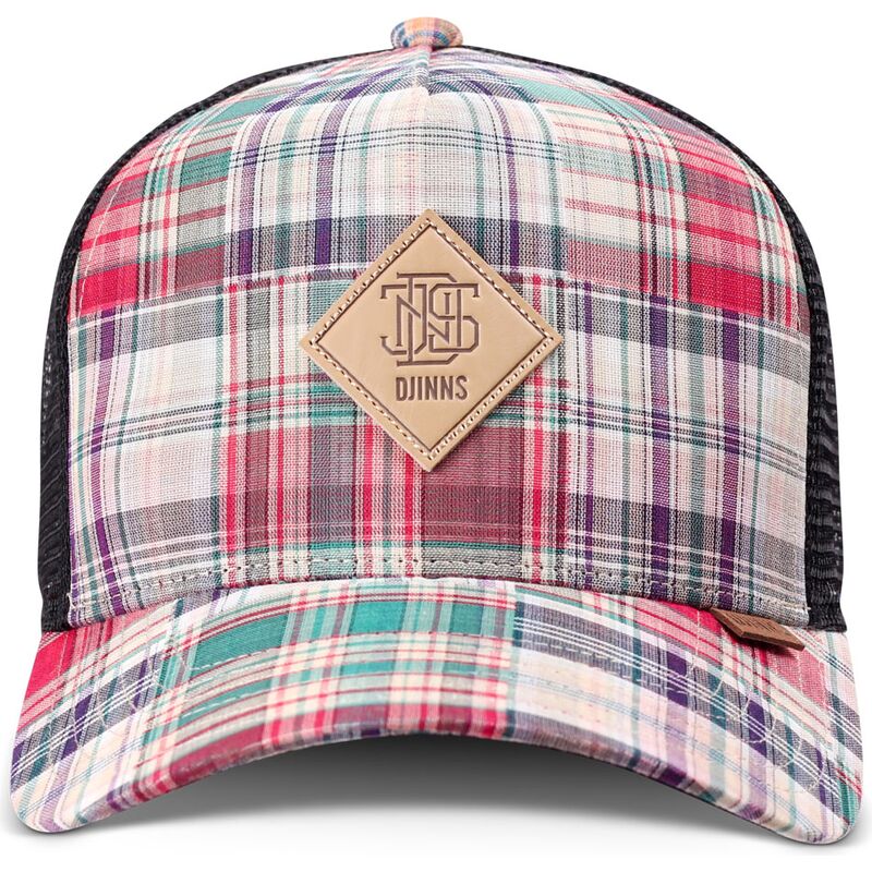 shapka-izvita-traker-mnogocveten-snapbek-hft-patch-check-red-ot-djinns
