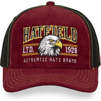 Шапка извита червена снапбек PCS EAG от Hatfield