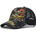 shapka-izvita-traker-cherna-snapbek-crawling-ot-ed-hardy