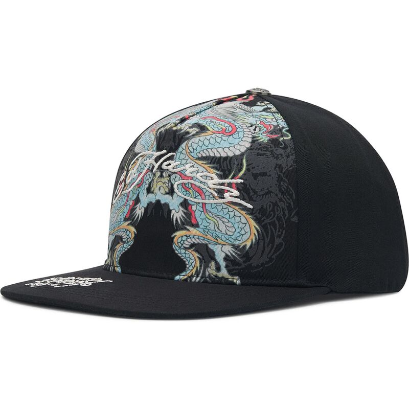 shapka-ploska-cherna-snapbek-battle-ot-ed-hardy