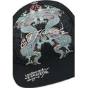 shapka-ploska-cherna-snapbek-battle-ot-ed-hardy