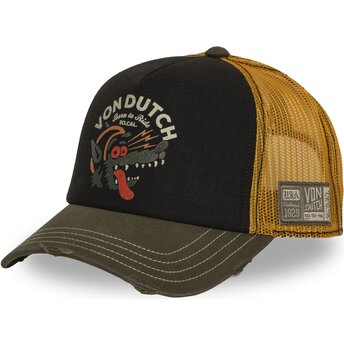 Шапка извита тракер многоцветен снапбек CREW35 от Von Dutch