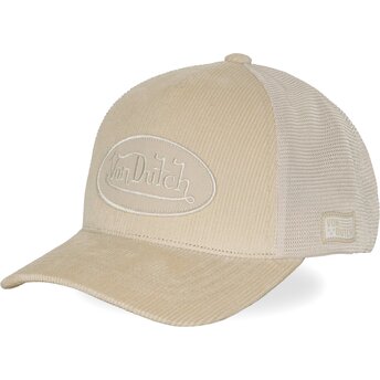 Шапка извита тракер крем снапбек LOF B48 от Von Dutch