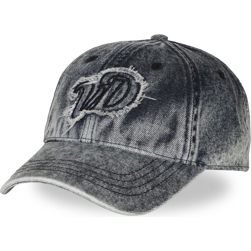 shapka-izvita-sinya-reguliruem-denim-fringe-ot-von-dutch shapka-izvita-sinya-reguliruem-denim-fringe-ot-von-dutch