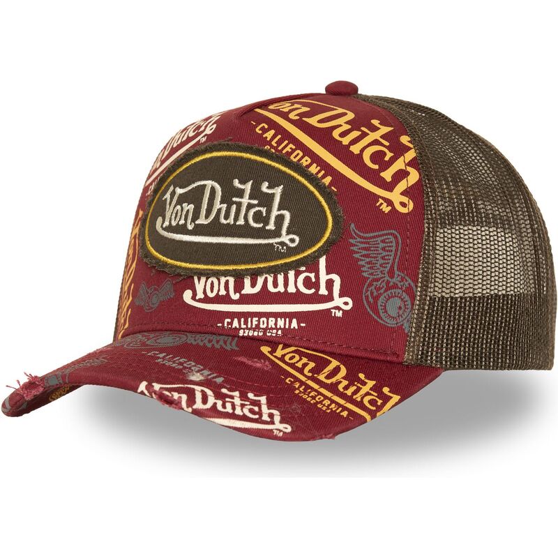 shapka-izvita-traker-chervena-snapbek-cafe13-ot-von-dutch