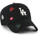 shapka-izvita-cherna-reguliruem-clean-up-multi-scatter-na-los-angeles-dodgers-mlb-ot-47-brand