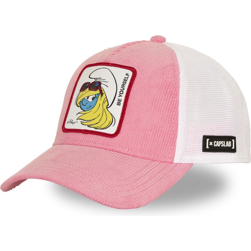 shapka-izvita-traker-roza-snapbek-smu3-sof-smrfika-smurfovete-ot-capslab
